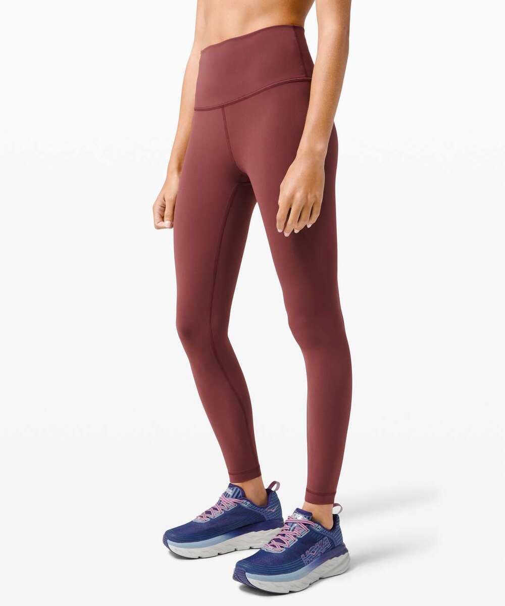 Lululemon Wunder Train High Rise Tight 25" Savannah Size 12